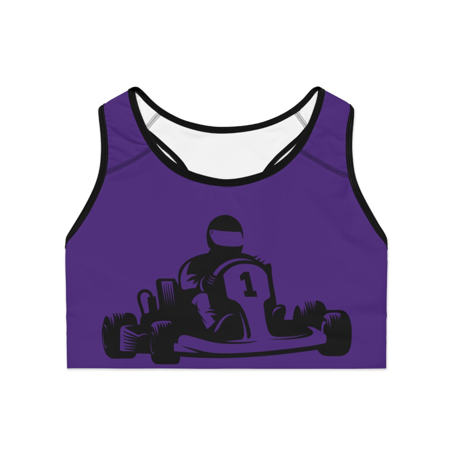 Sports Bra: Racing Purple