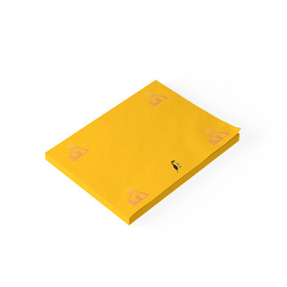 Post-it® Note Pads: Bowling Yellow