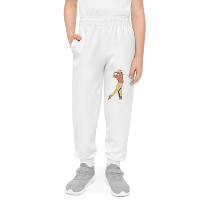 Youth Joggers: Golf White