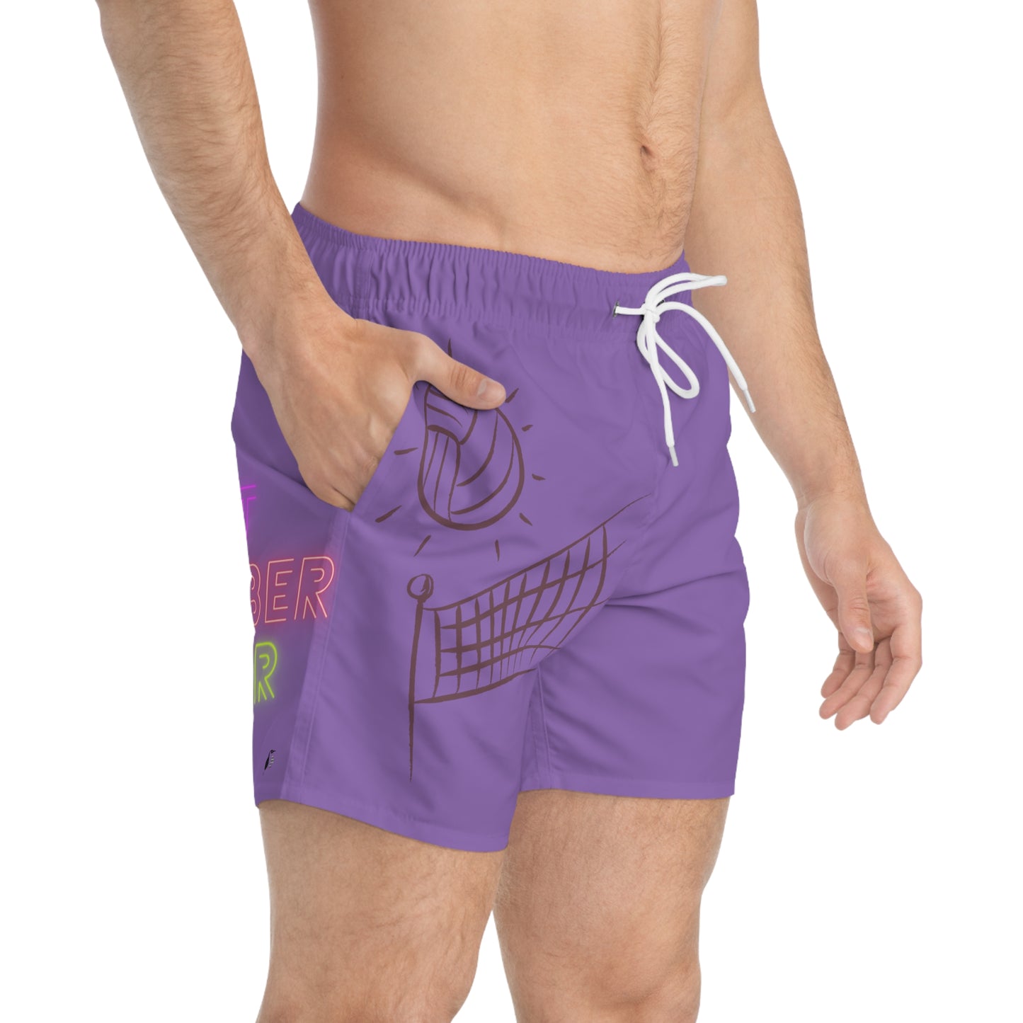 Swim Trunks: Volleyball Lite Purple