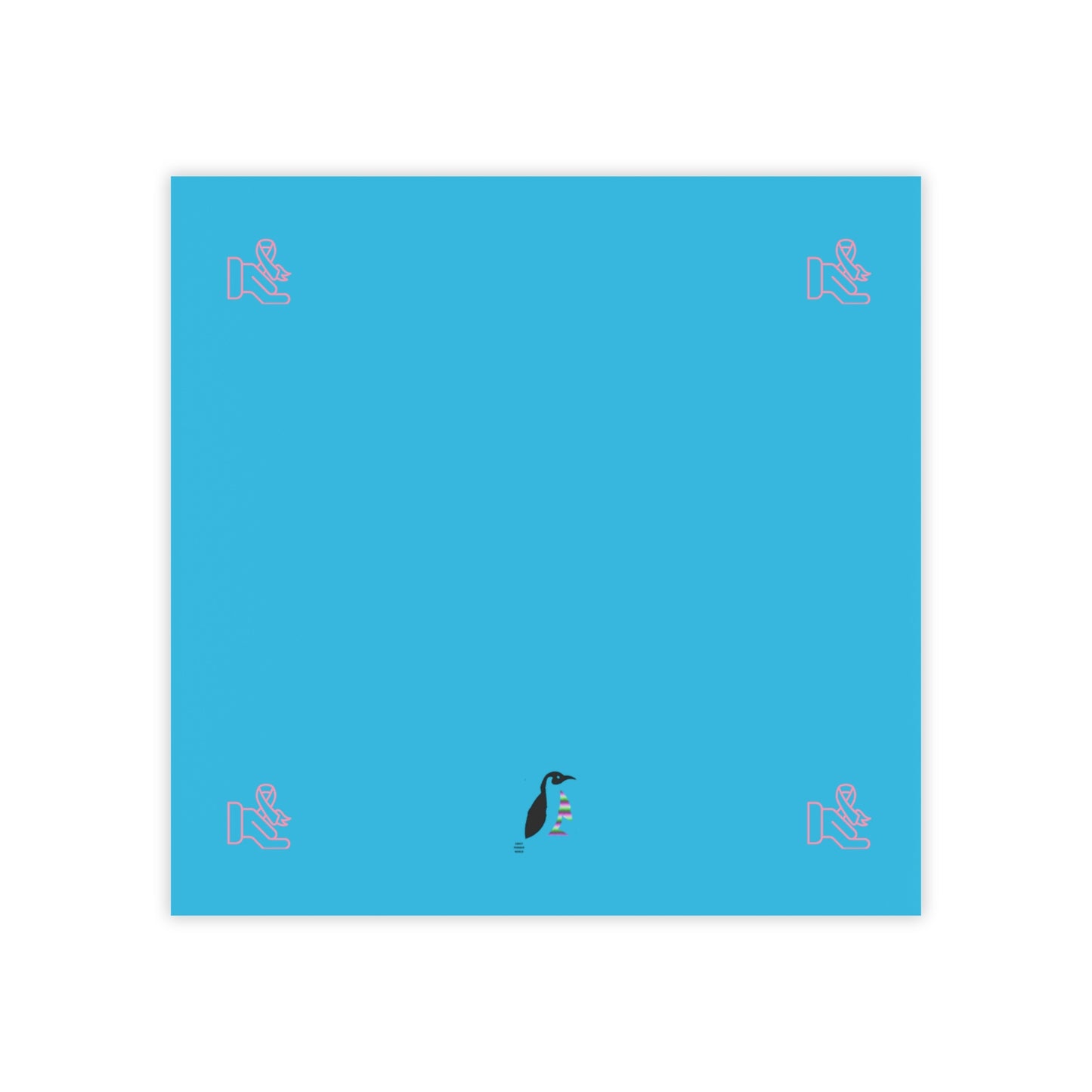 Post-it® Note Pads: Fight Cancer Turquoise