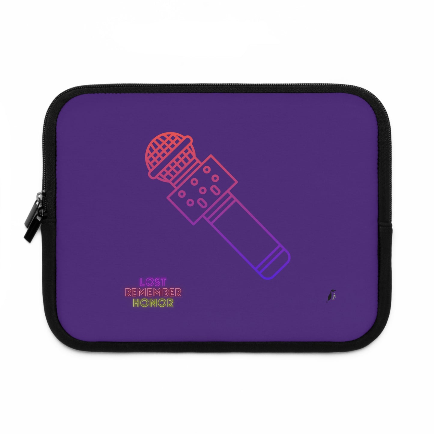 Laptop Sleeve: Music Purple