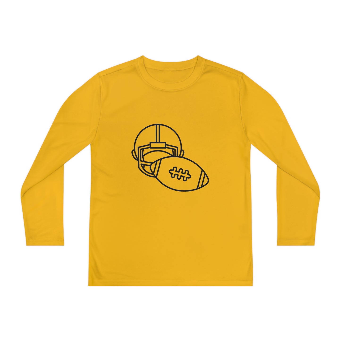 Youth Long Sleeve Competitor Tee: Football