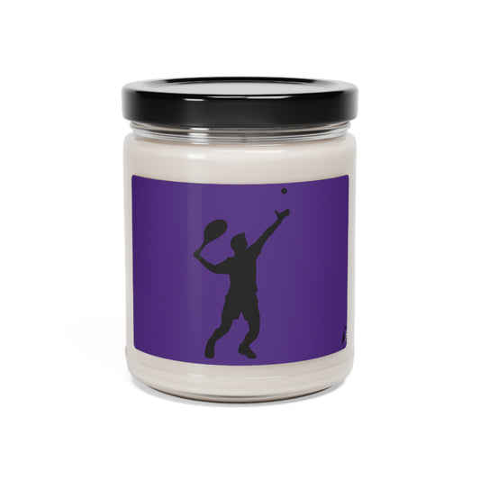Scented Soy Candle, 9oz: Tennis Purple