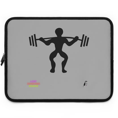 Laptop Sleeve: Weightlifting Lite Grey