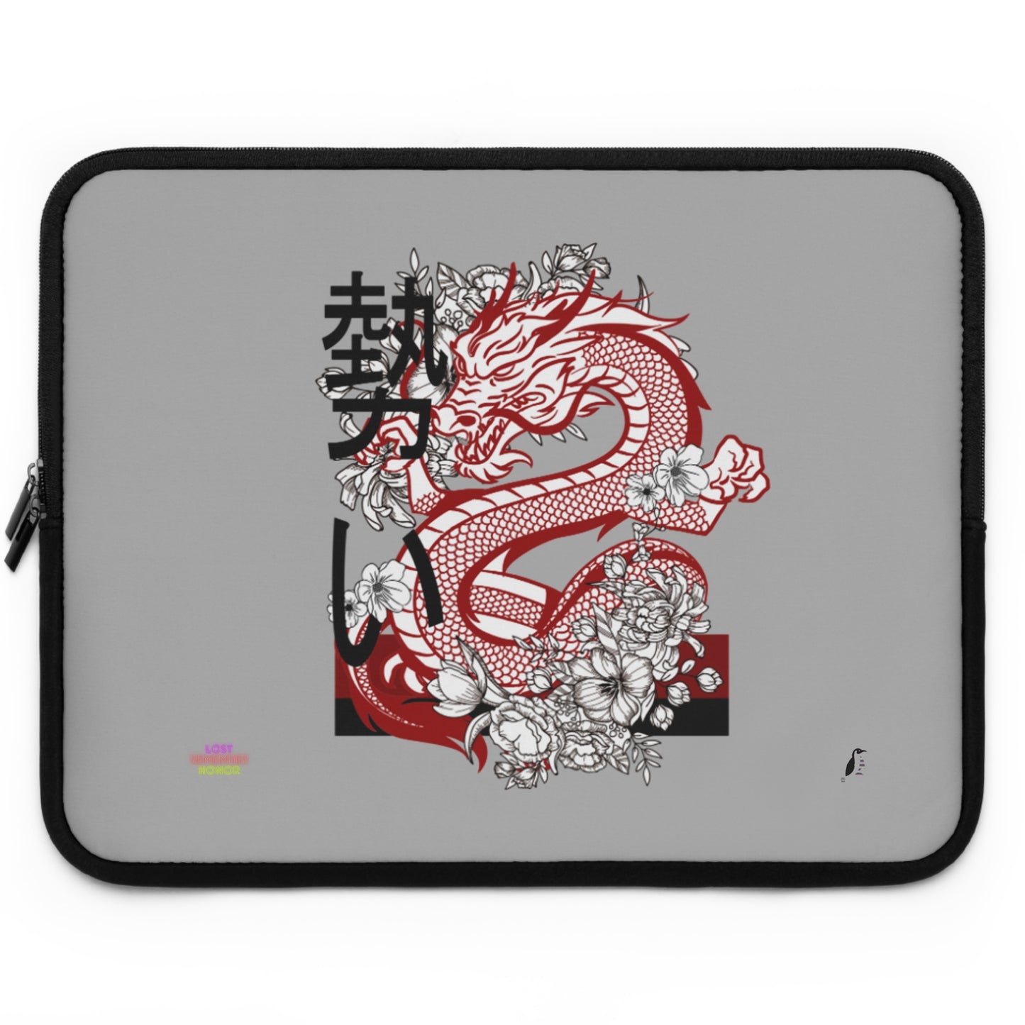 Laptop Sleeve: Dragons Lite Grey