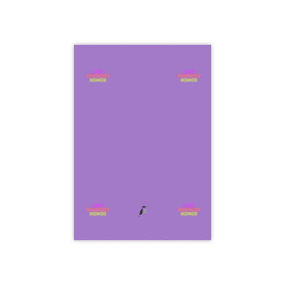 Post-it® Note Pads: Lost Remember Honor Lite Purple