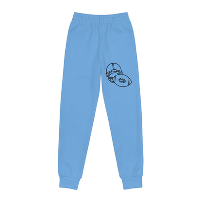 Youth Joggers: Football Lite Blue