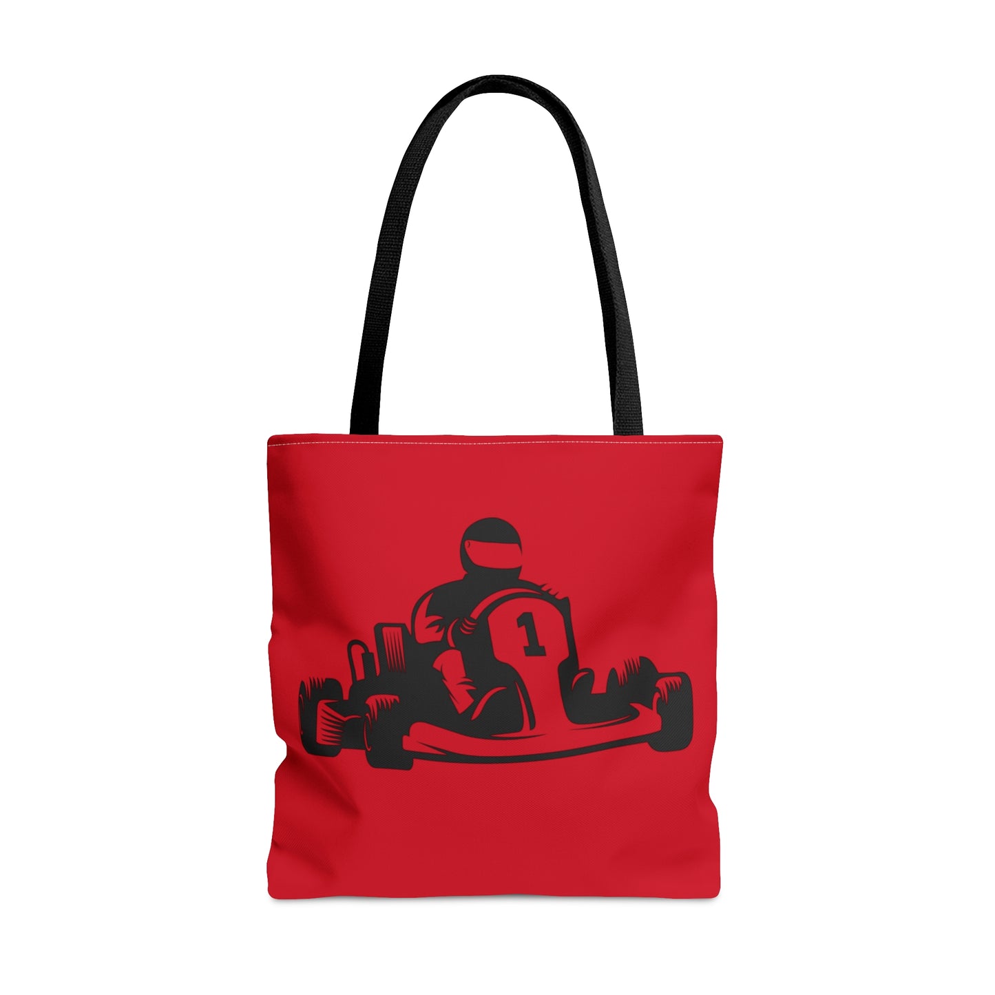 Tote Bag: Racing Dark Red