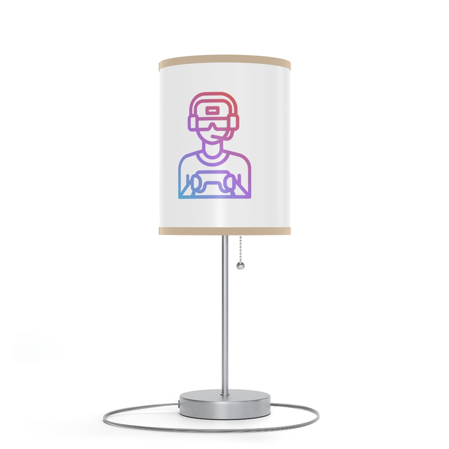 Lamp on a Stand, US|CA plug: Gaming White