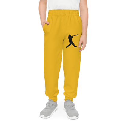 Youth Joggers: Baseball Yellow