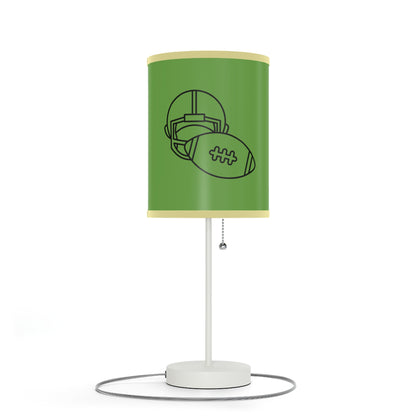 Lamp on a Stand, US|CA plug: Football Green