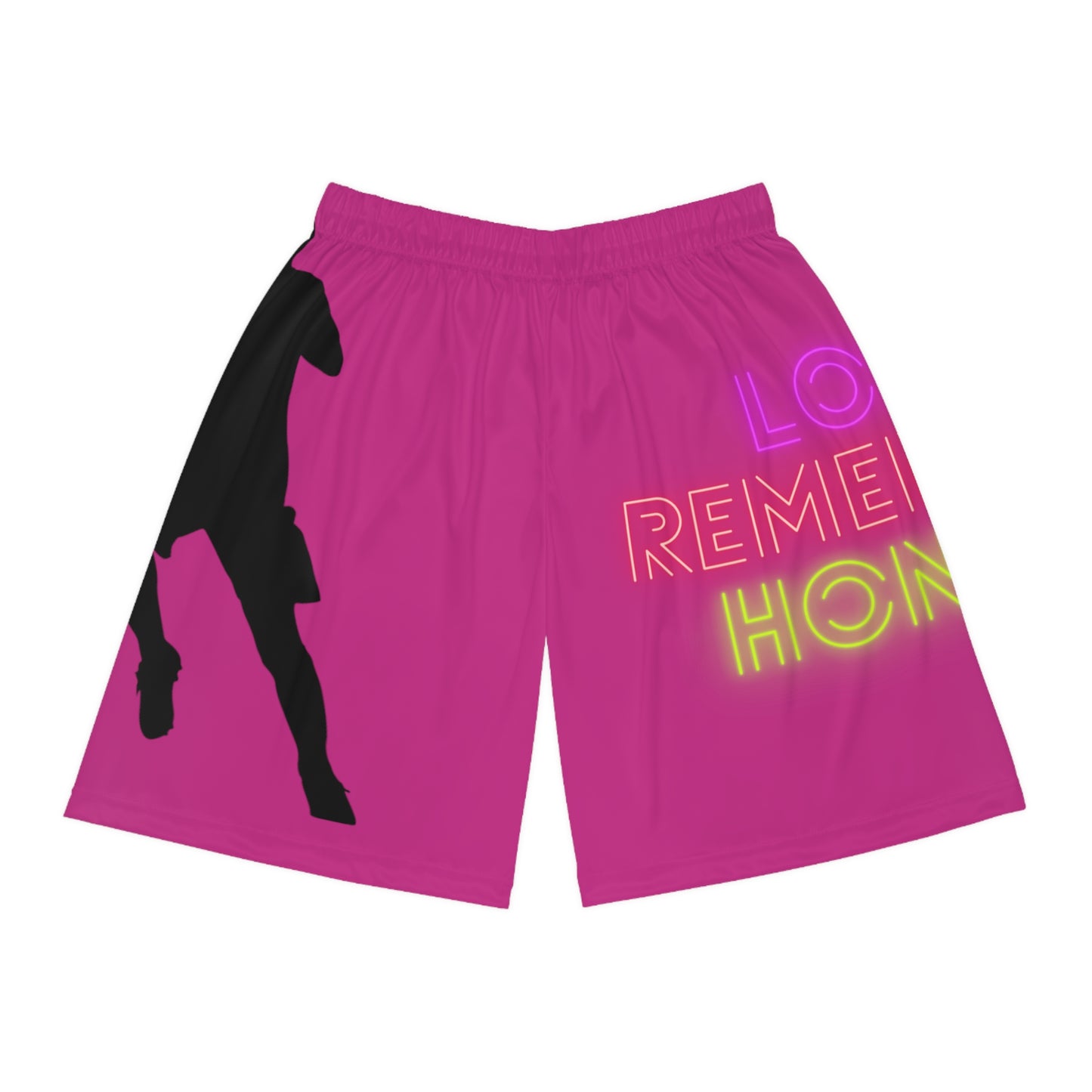 Basketball Shorts: Soccer Pink