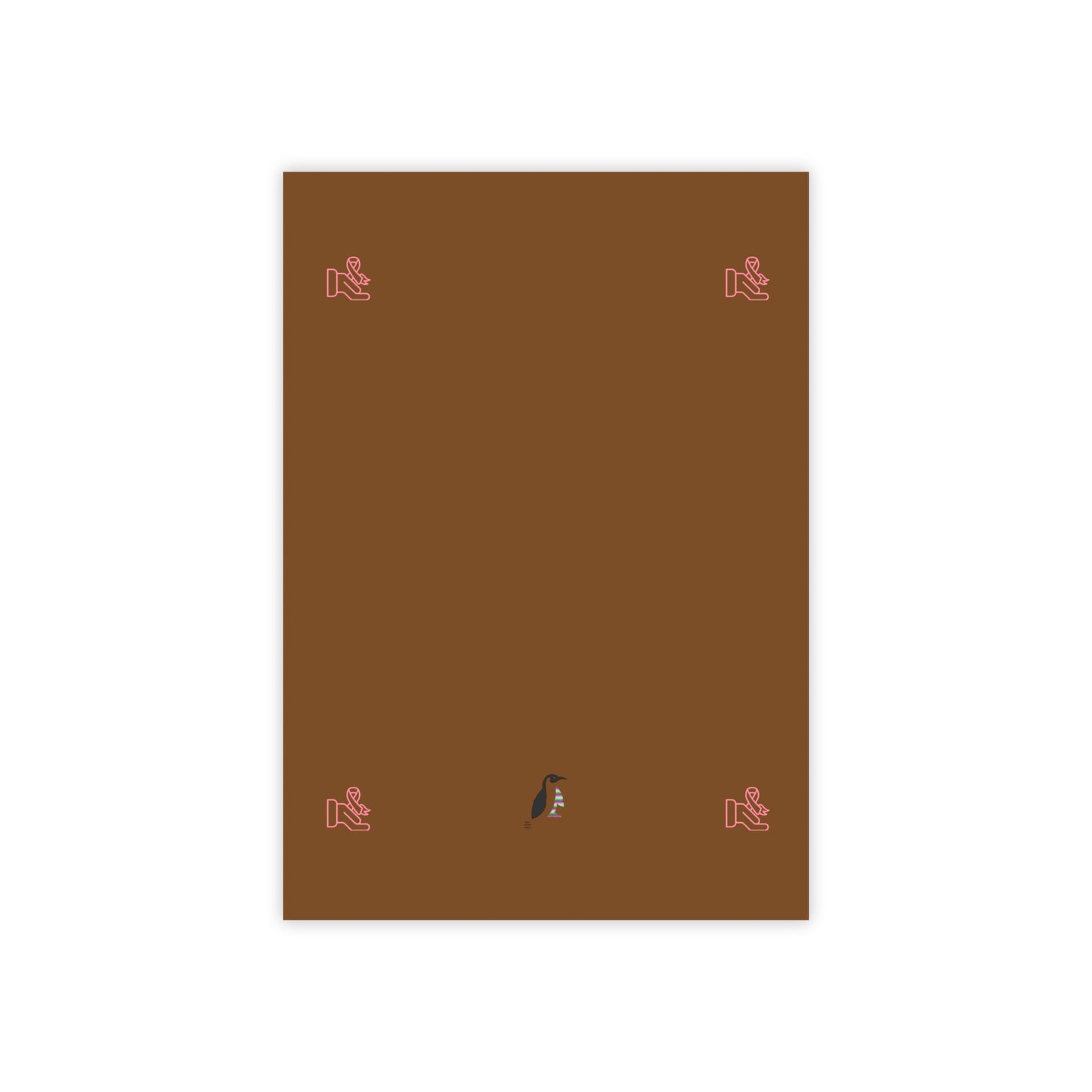 Post-it® Note Pads: Fight Cancer Brown