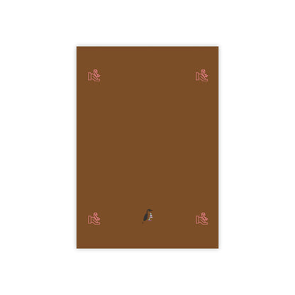 Post-it® Note Pads: Fight Cancer Brown