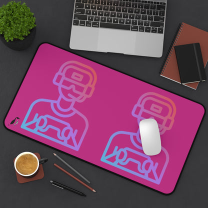 Desk Mat: Gaming Pink