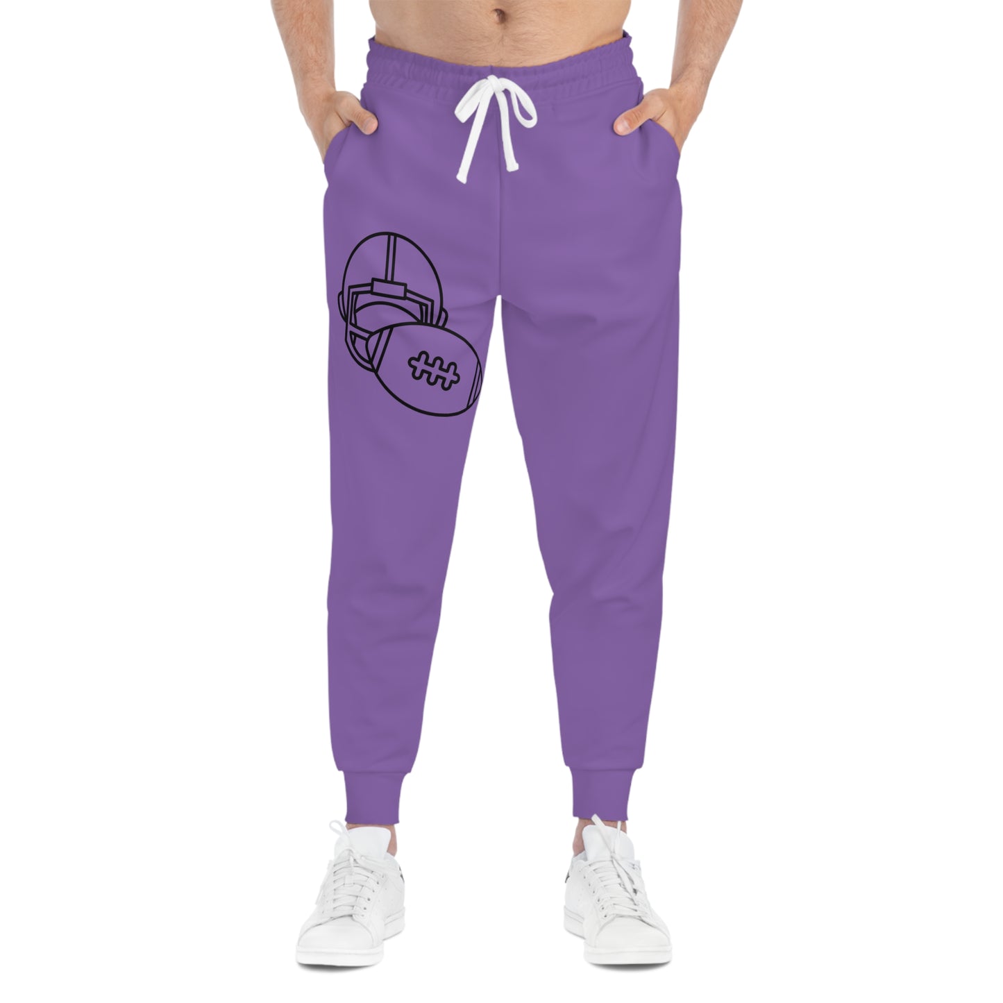 Athletic Joggers: Football Lite Purple