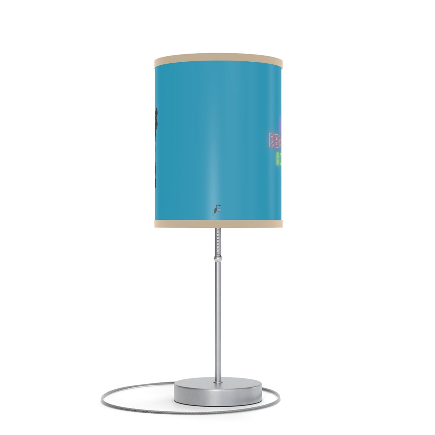 Lamp on a Stand, US|CA plug: Dance Turquoise 