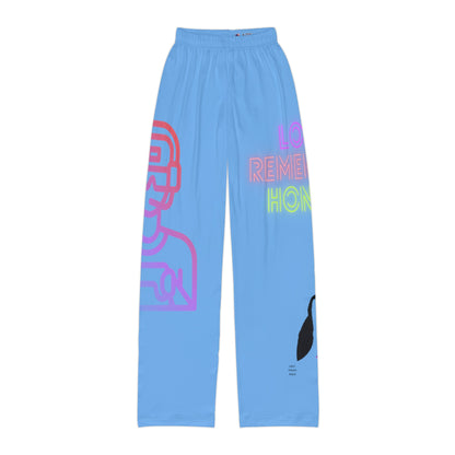 Kids Pajama Pants: Gaming Lite Blue