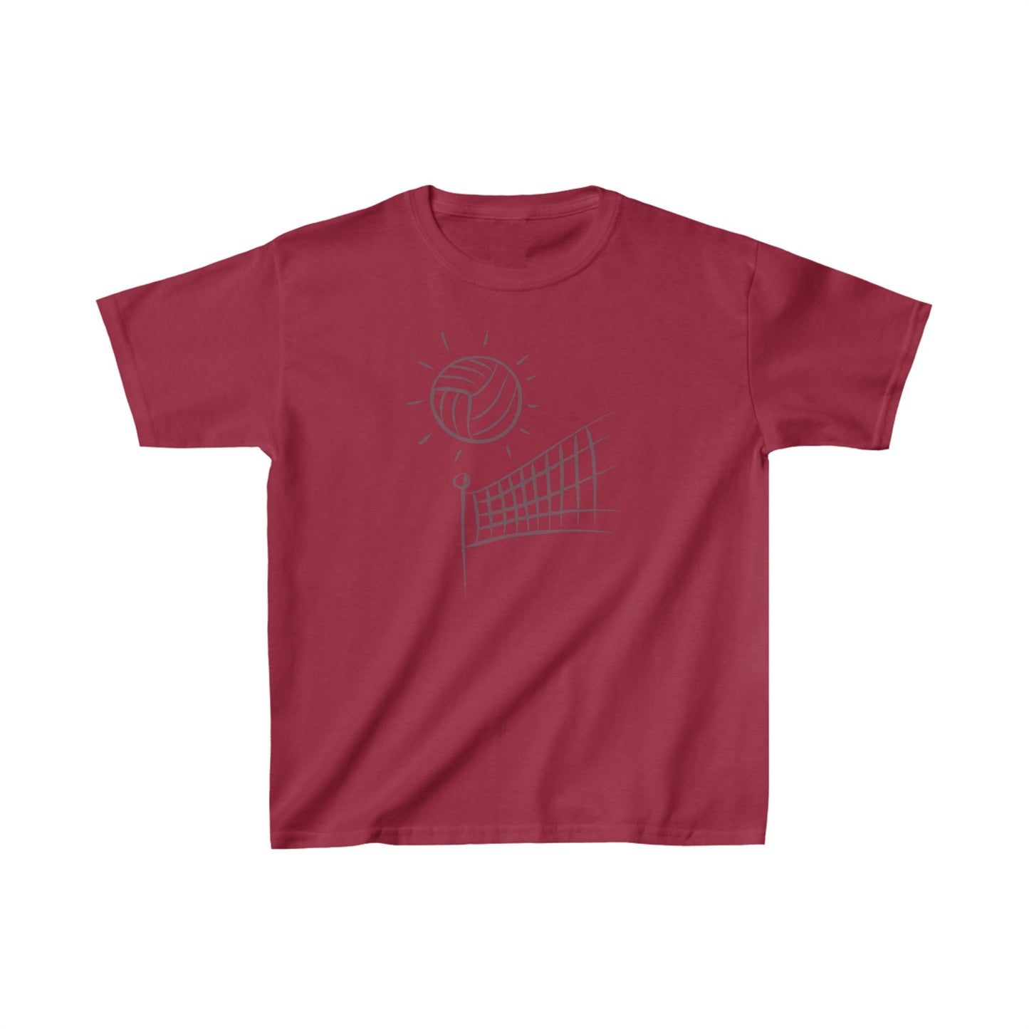 Kids Heavy Cotton™ Tee: Volleyball