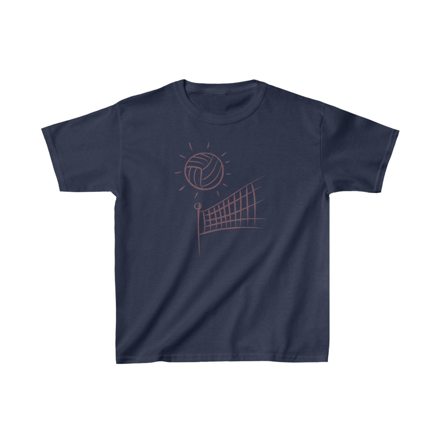 Kids Heavy Cotton™ Tee: Volleyball