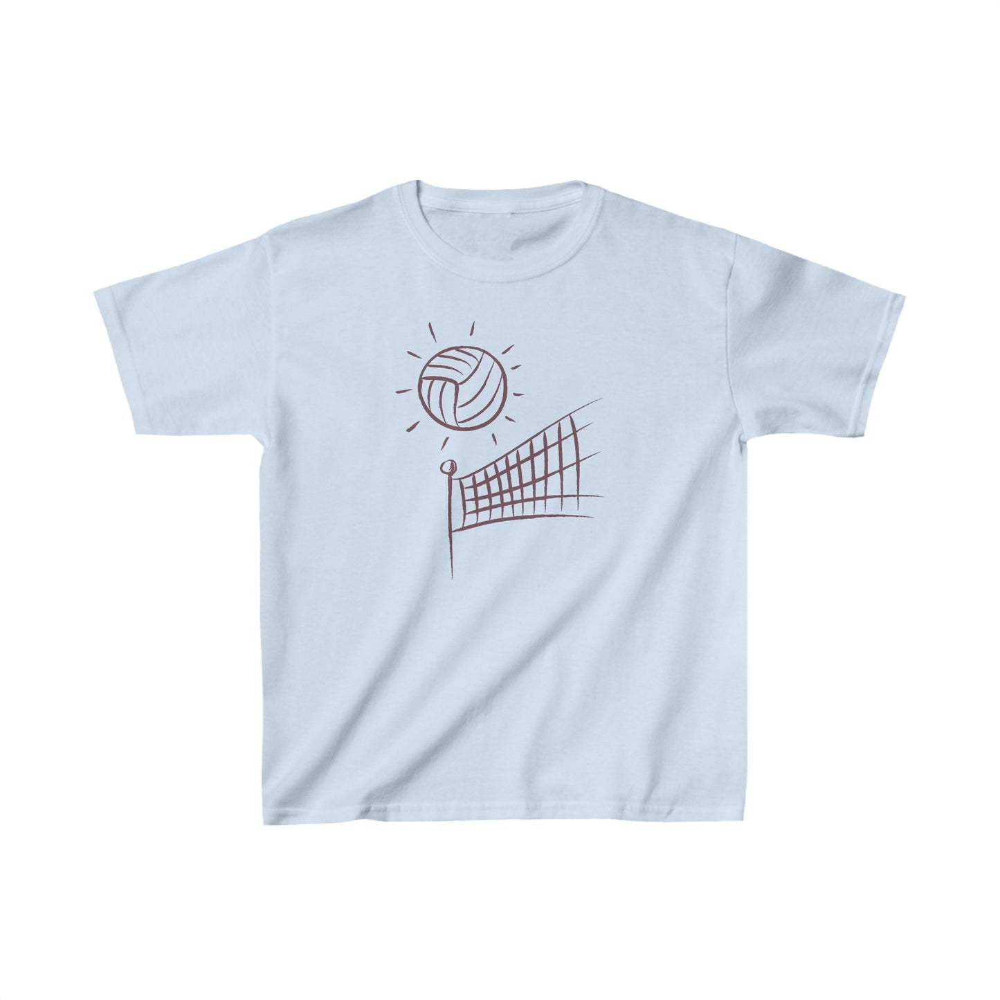 Kids Heavy Cotton™ Tee: Volleyball