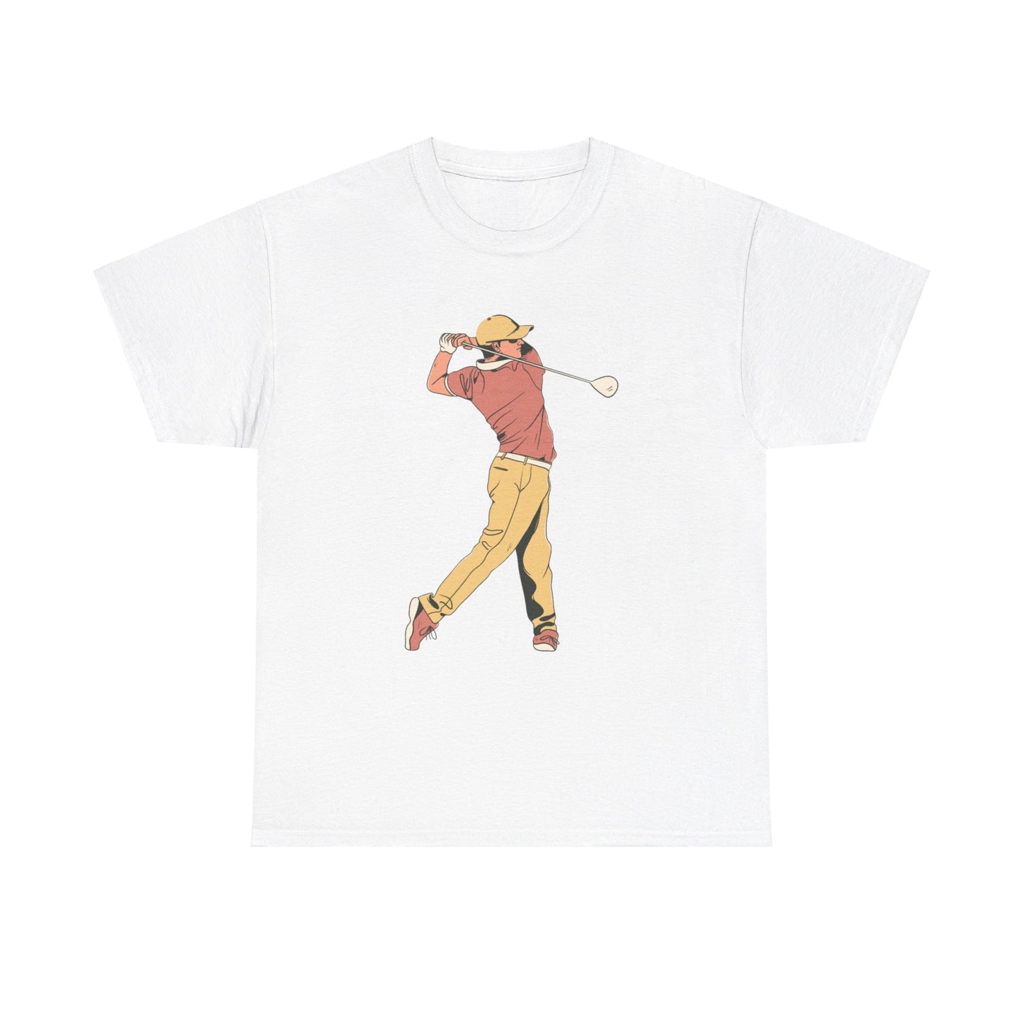 Heavy Cotton Tee: Golf #1