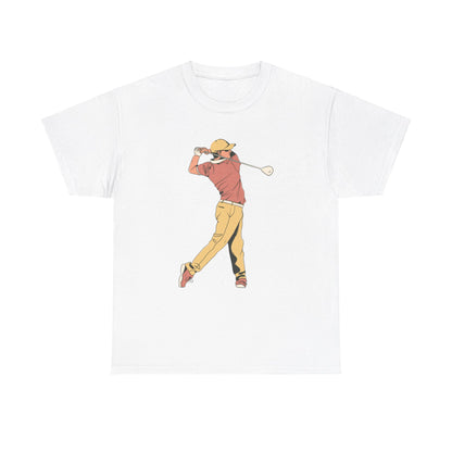 Heavy Cotton Tee: Golf #1