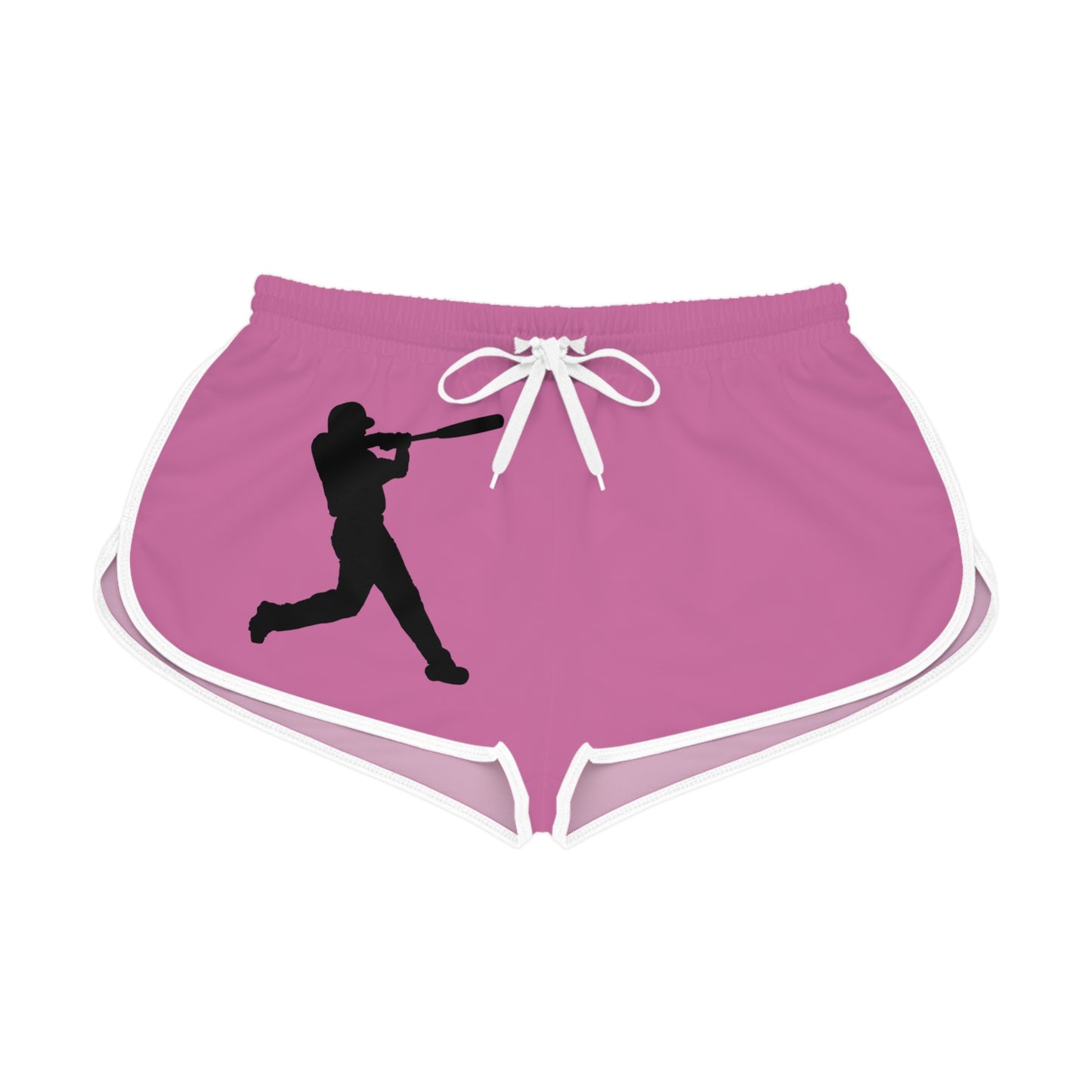 Women's Relaxed Shorts: Baseball Lite Pink