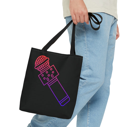 Tote Bag: Music Black