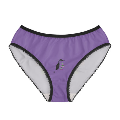 Women's Briefs: Lost Remember Honor Lite Purple