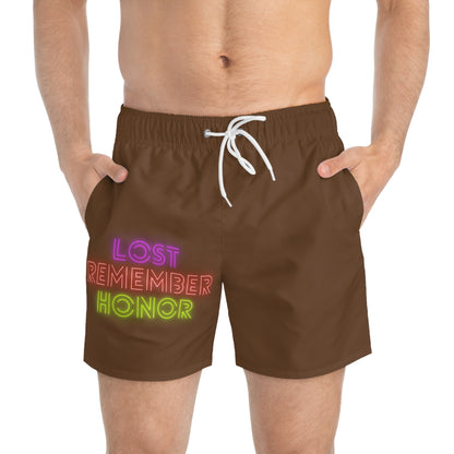 Swim Trunks: Lost Remember Honor Brown