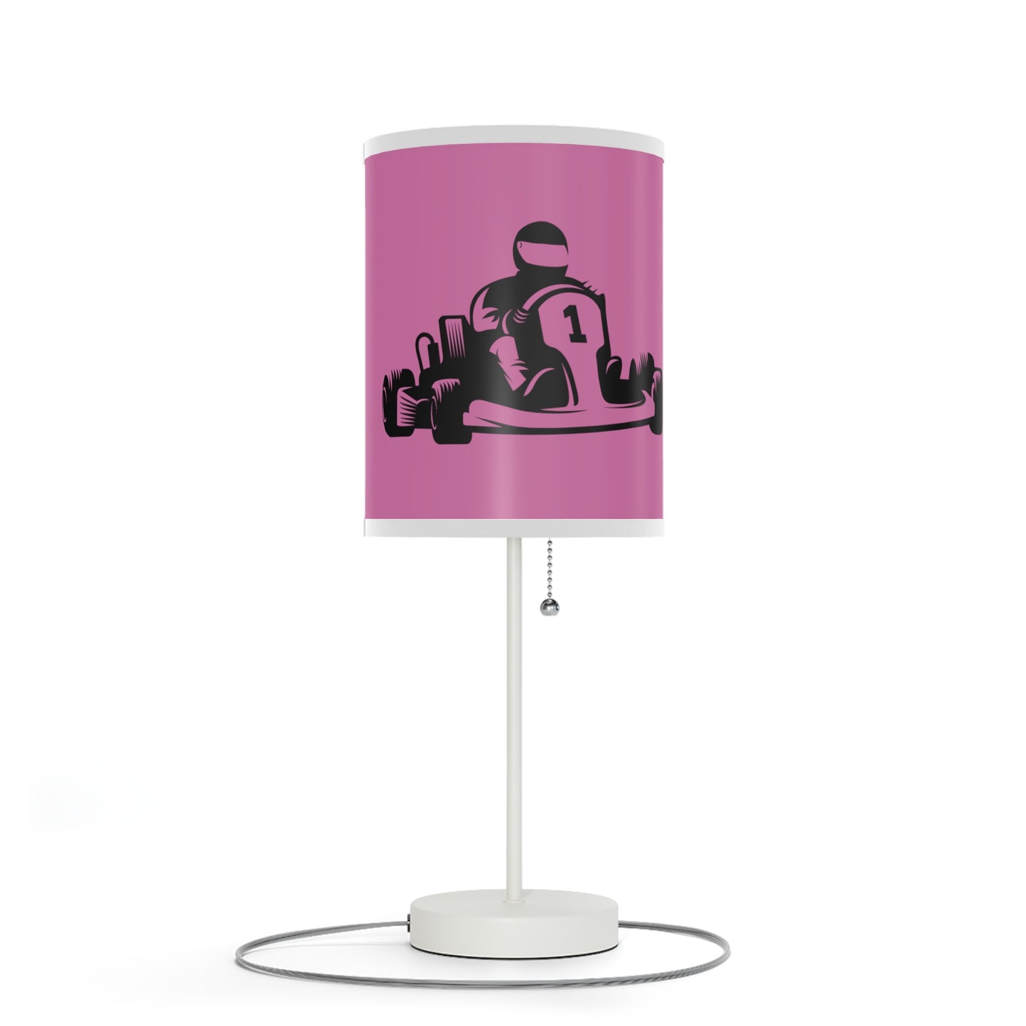 Lamp on a Stand, US|CA plug: Racing Lite Pink