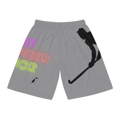 Basketball Shorts: Hockey Grey