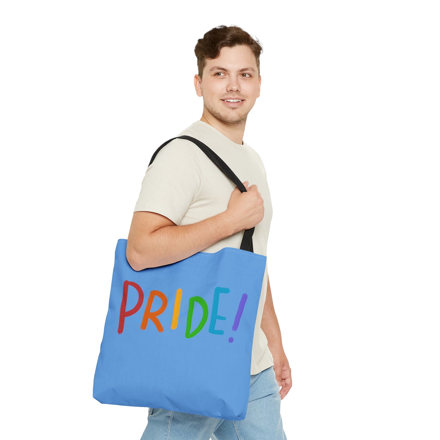 Tote Bag: LGBTQ Pride Lite Blue