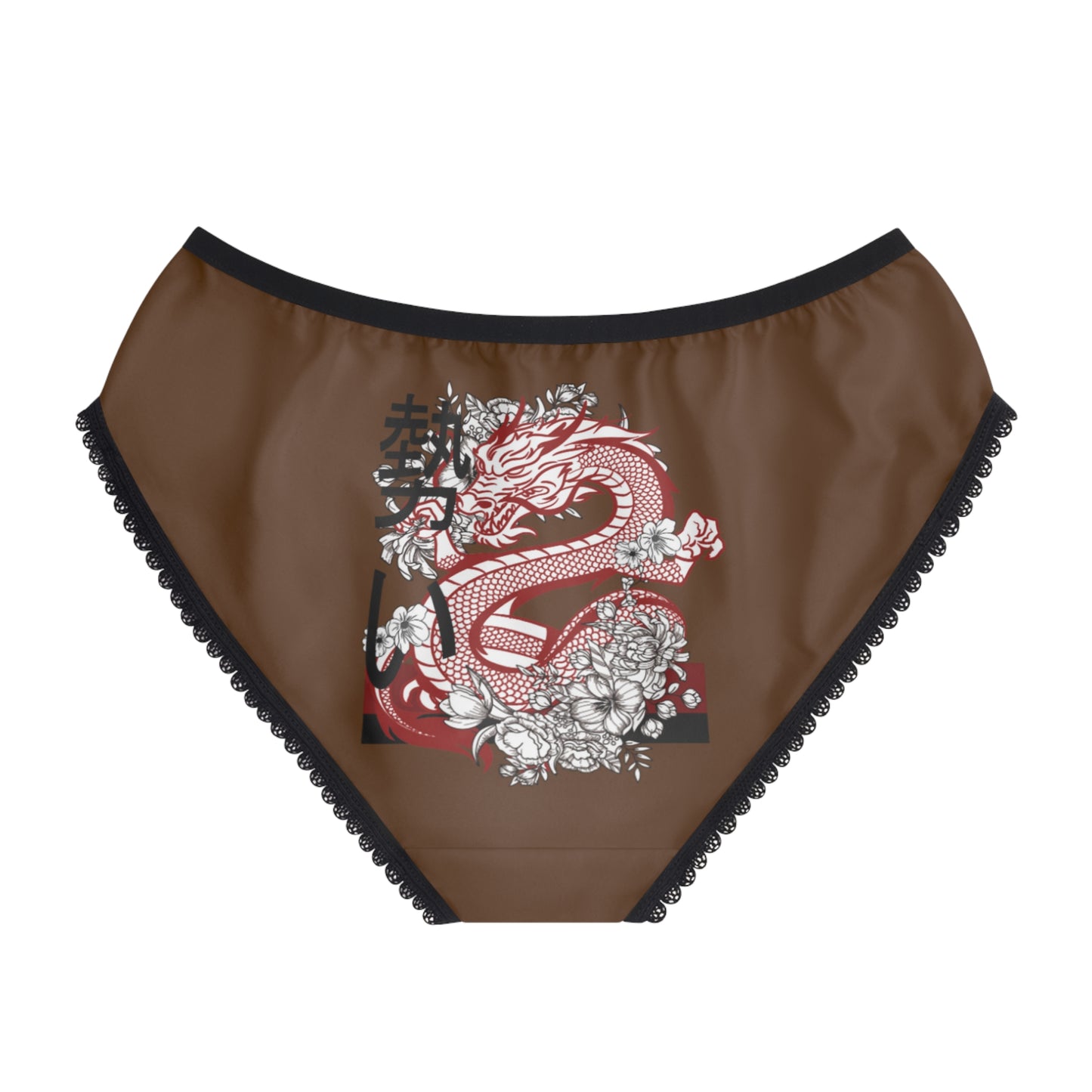 Women's Briefs: Dragons Brown