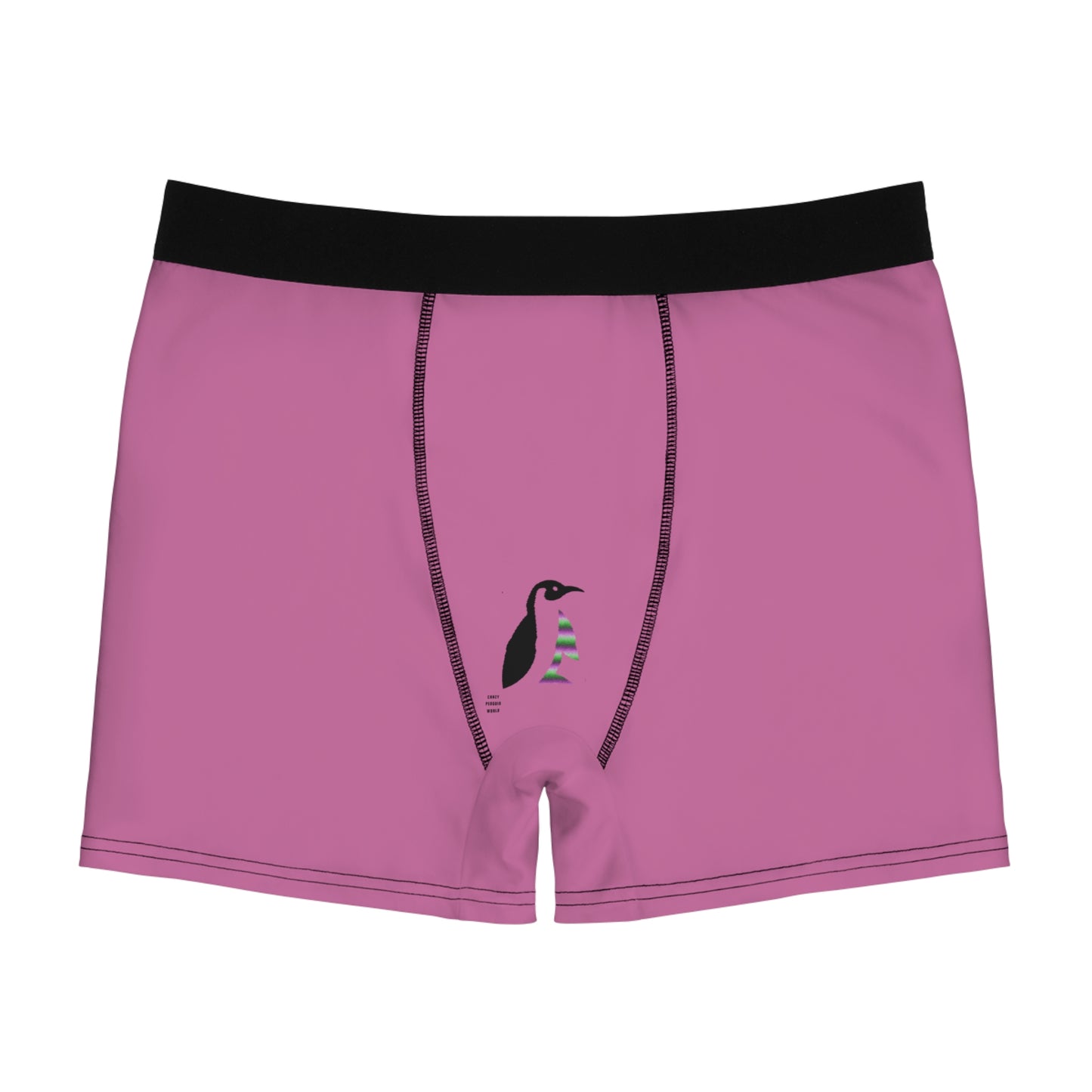 Men's Boxer Briefs: Lost Remember Honor Lite Pink