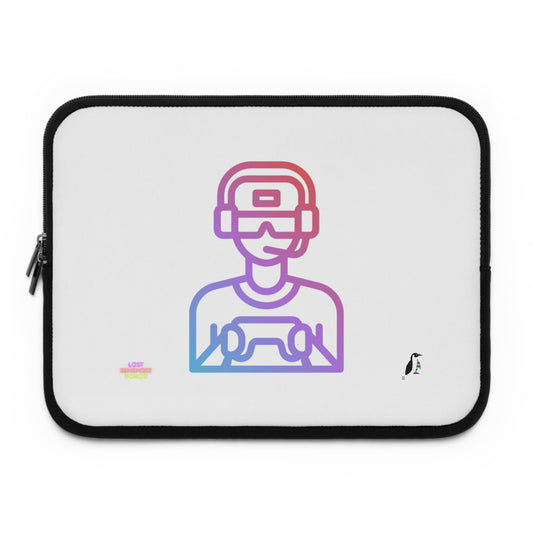 Laptop Sleeve: Gaming White