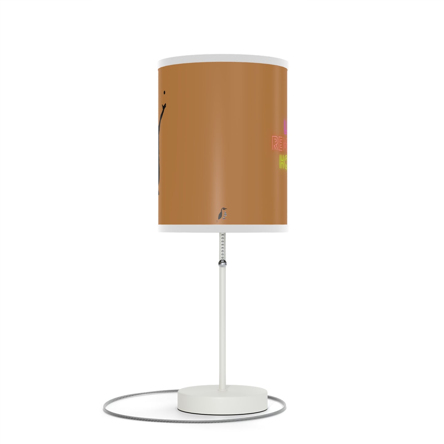 Lamp on a Stand, US|CA plug: Tennis Lite Brown