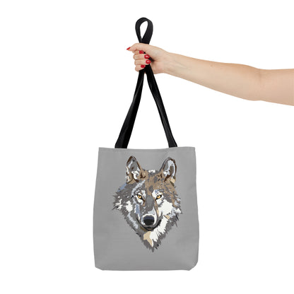 Tote Bag: Wolves Lite Grey