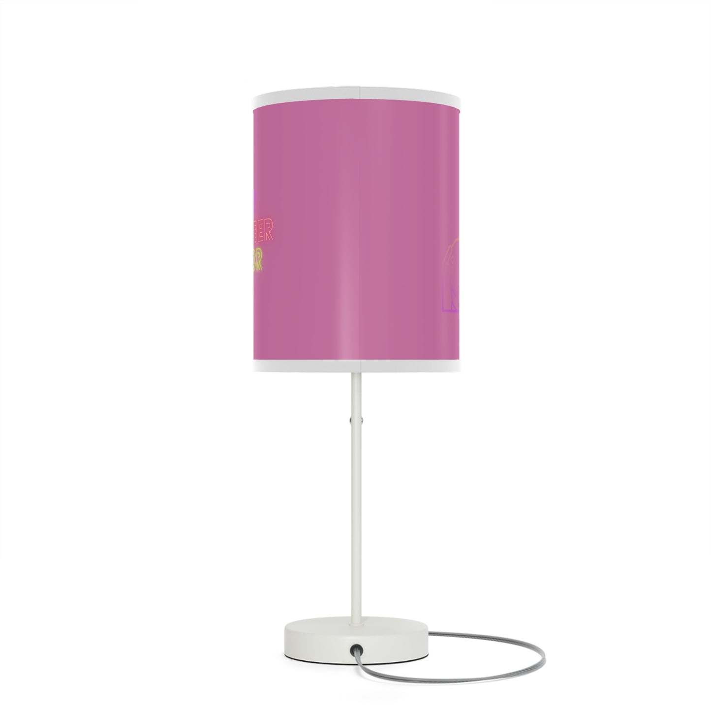 Lamp on a Stand, US|CA plug: Bowling Lite Pink