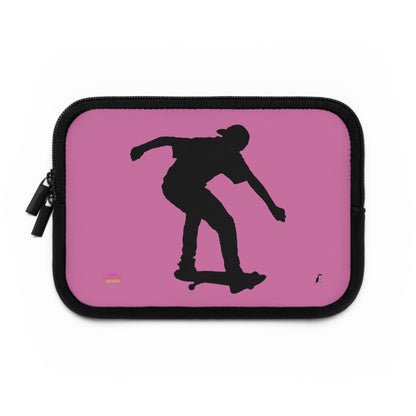 Laptop Sleeve: Skateboarding Lite Pink