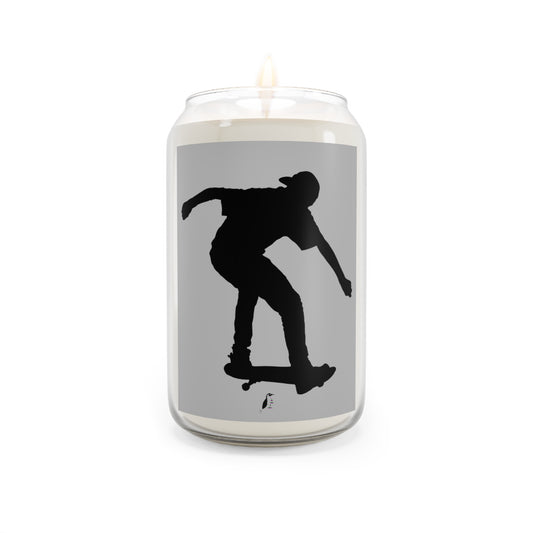 Scented Candle, 13.75oz: Skateboarding Lite Grey