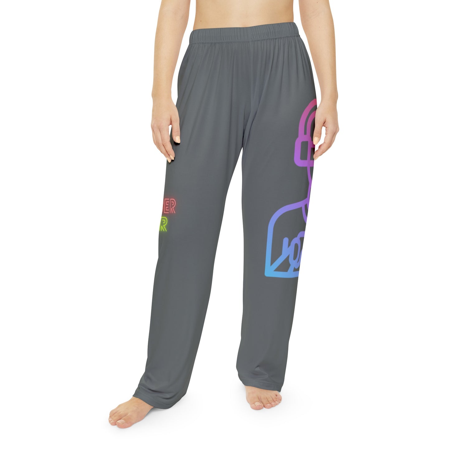 Women's Pajama Pants: Gaming Dark Grey