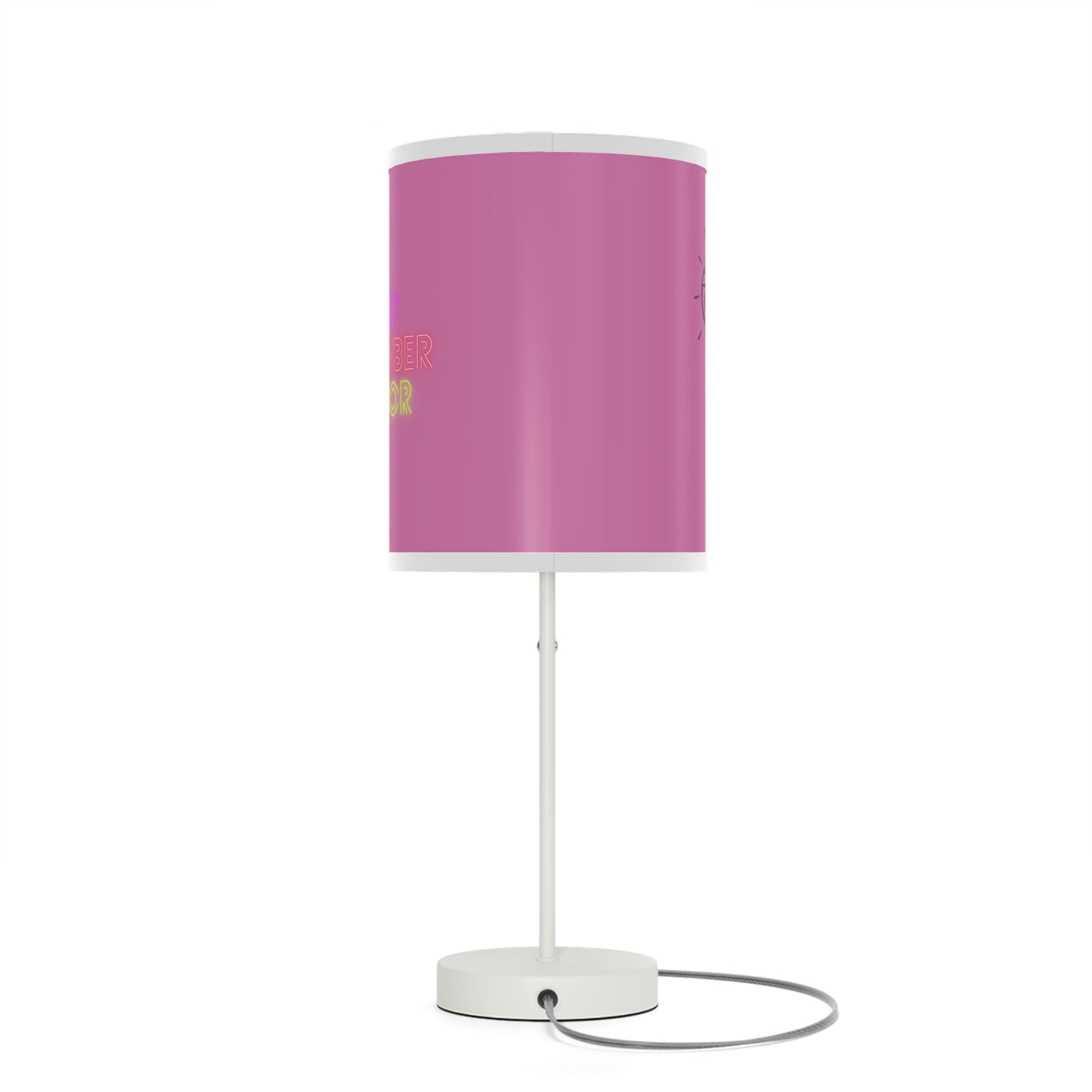 Lamp on a Stand, US|CA plug: Volleyball Lite Pink