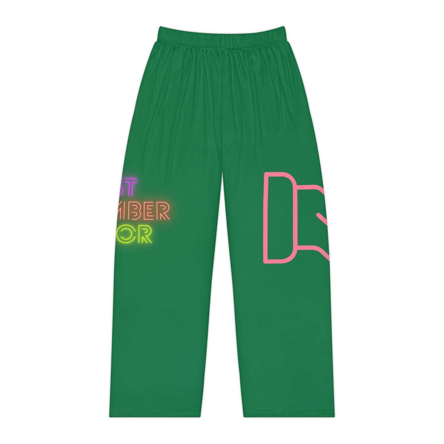 Women's Pajama Pants: Fight Cancer Dark Green