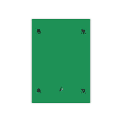 Post-it® Note Pads: Basketball Dark Green