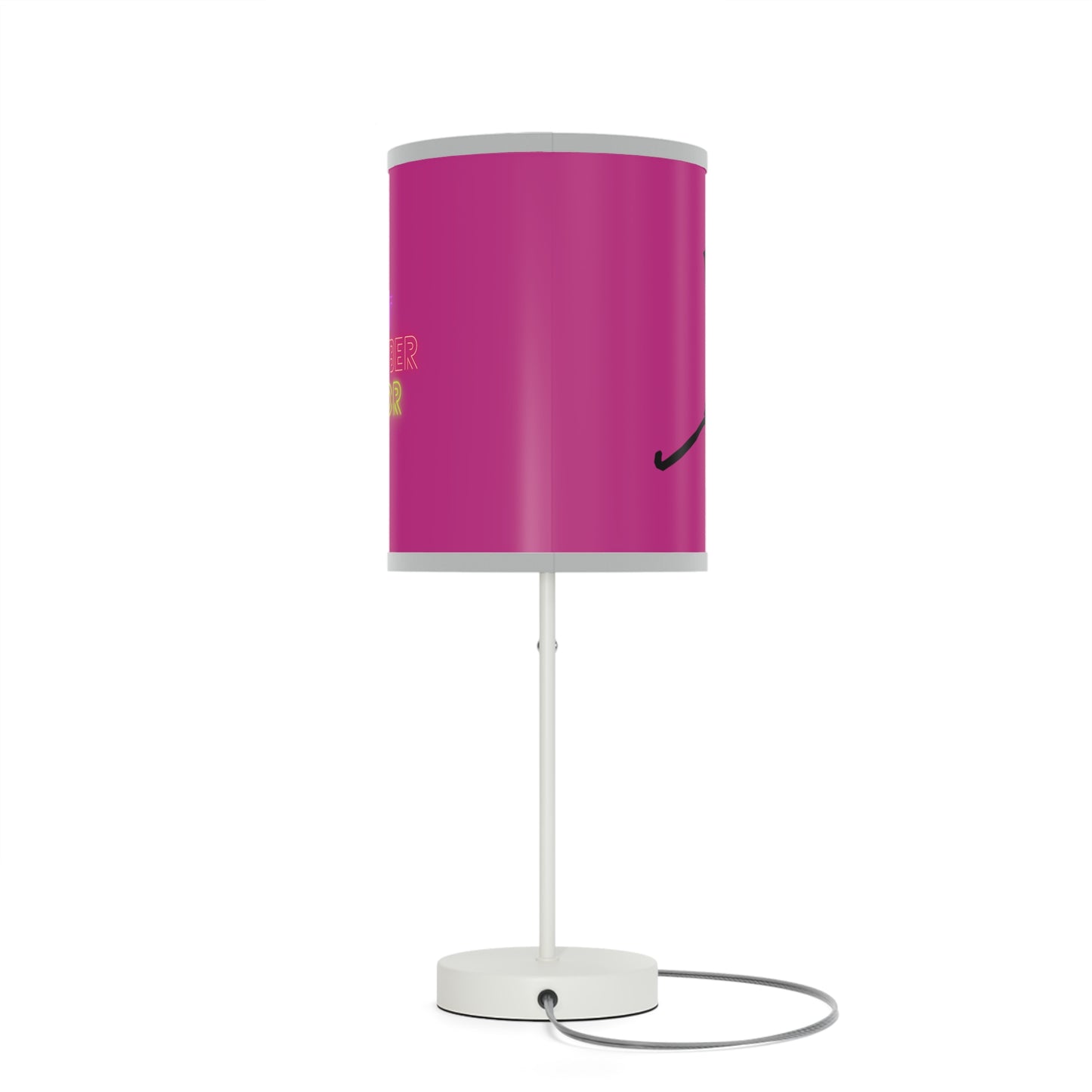 Lamp on a Stand, US|CA plug: Hockey Pink 