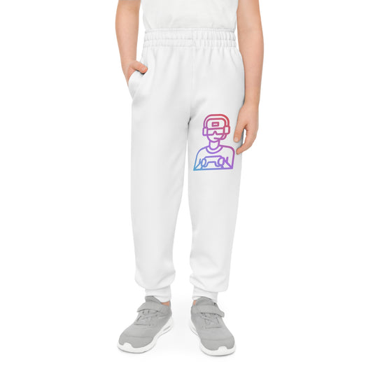 Youth Joggers: Gaming White