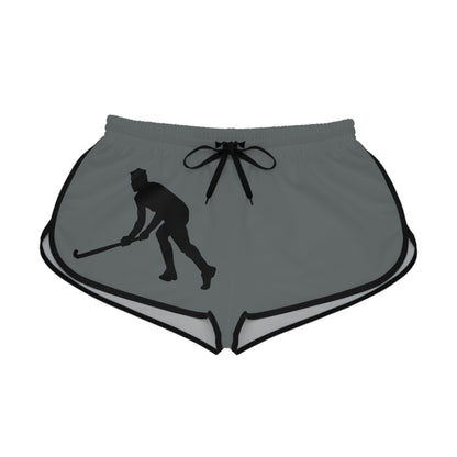 Women's Relaxed Shorts: Hockey Dark Grey